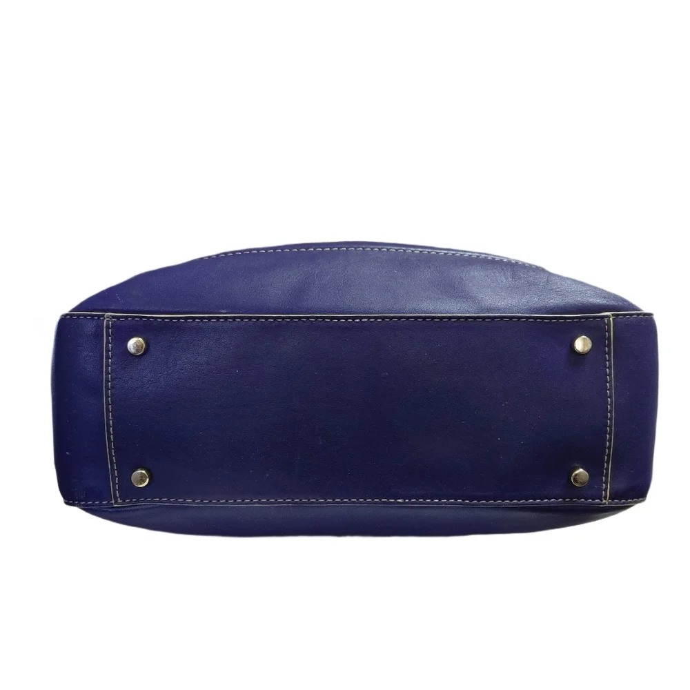 Kate Spade Mott St. Riley Royal Blue Satchel Handbag